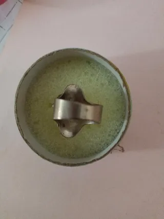 Anillo filigrana con turquesas