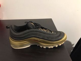 Nike Air Max 97 Bambas Negro y Dorado