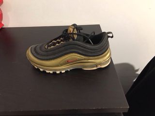 Nike Air Max 97 Bambas Negro y Dorado
