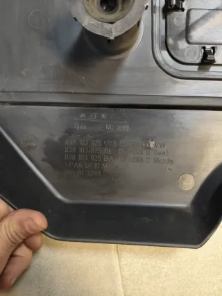 Tapa motor Skoda SDI