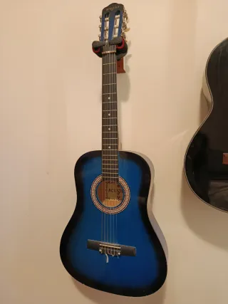 Chitarra Acustica Blu