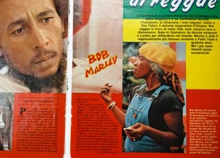 Bob Marley 1980 - Raro - Foto da giornale