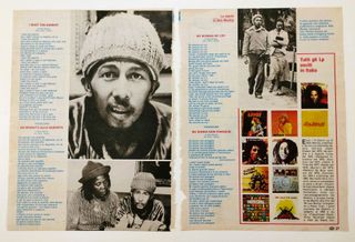 Bob Marley 1980 - Raro - Foto da giornale