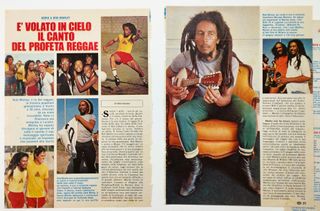 Bob Marley 1980 - Raro - Foto da giornale