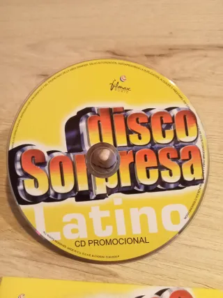 CD Disco Sorpresa Latino y Discoteca
