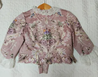 Corpiño Fallera Brocado Flores