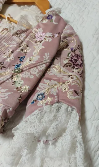 Corpiño Fallera Brocado Flores