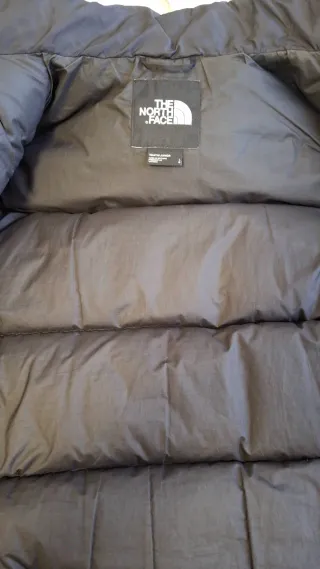 Chaqueta The North Face Negra Plumas