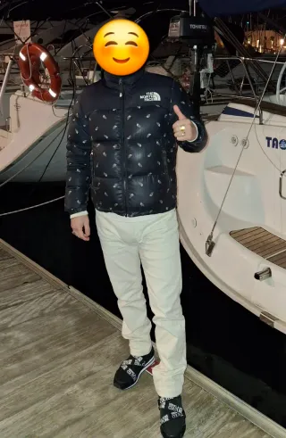 Chaqueta The North Face Negra Plumas