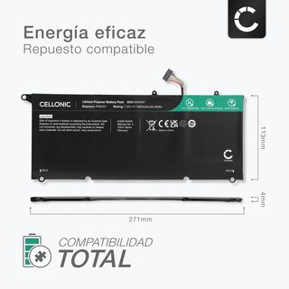 Batería CELLONIC PW23Y 7800mAh para portátil