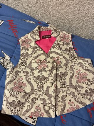 Traje niño chaleco y pantalón