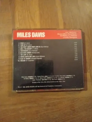 CD Miles Davis Jazz Blues