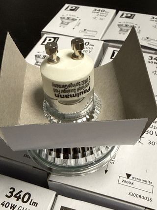 Pack 16 Lámparas Halógenas GU10 40W