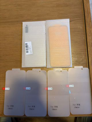 6 Cristalli Temperati per iPhone 13 Mini