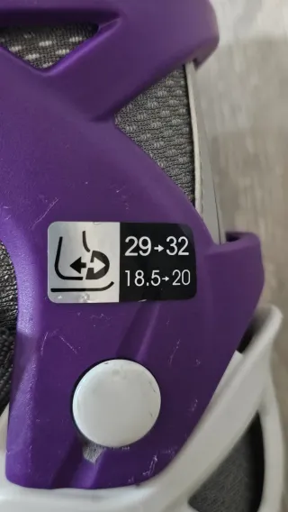 Pattini sul ghiaccio taglia 29-32