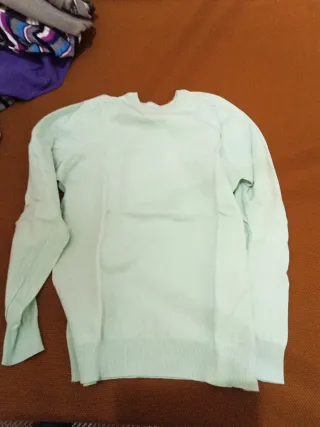 Jersey rayas hombre negro y azul