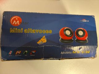 Mini altavoces Mstar USB 2.0