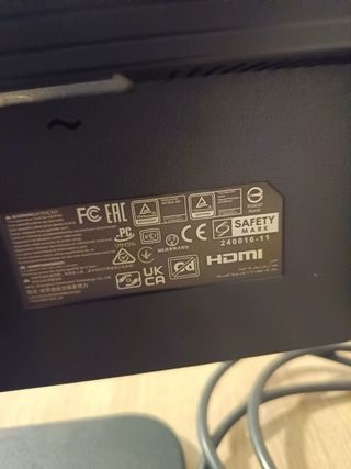 Pantalla Philips 24 Full HD Negra.