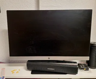 Monitor HP Pavilion 22cw Negro/Plateado