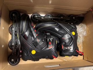 Patines en línea negros