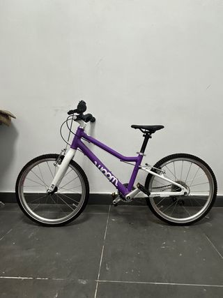 Bicicleta Morada WOOM 20 Talla 4
