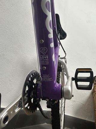 Bicicleta Morada WOOM 20 Talla 4