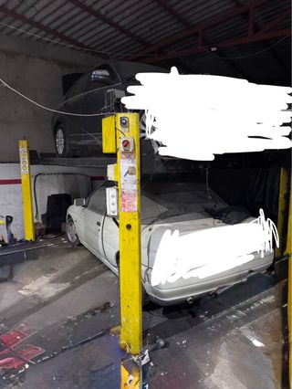 Elevador de coches Istobal 4 columnas