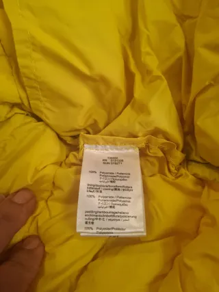 Chaqueta niño Timberland amarilla