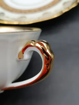 Taza desayuno porcelana francesa Limoges