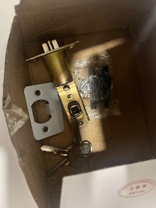 Tengo Manija de puerta de acero inoxidable es nuv