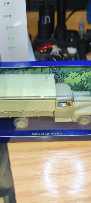 Tintin Camión militar
