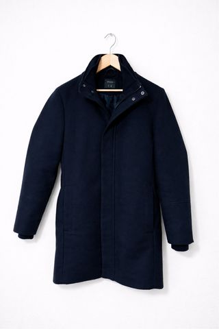 Abrigo azul marino