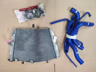 Radiador Suzuki GSX600R K8 + kit Manguitos Samco