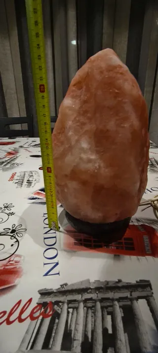 Lámparas de sal natural piedra