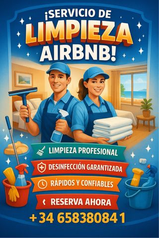 Limpieza pisos turisticos airbnb