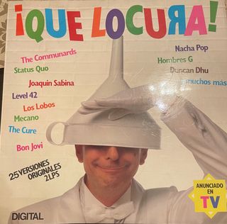 Vinilo ¡Qué Locura! 25 Versiones Originales