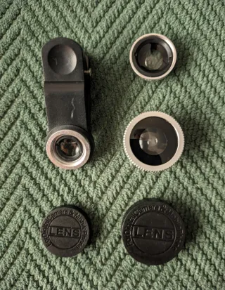 Juego de lentes para móvil