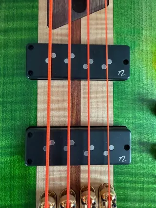Bajo Eléctrico Ibanez SR4FMDX 1P-01 verde