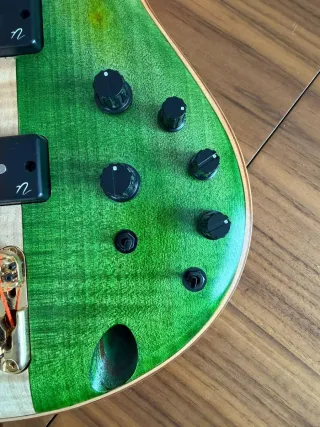 Bajo Eléctrico Ibanez SR4FMDX 1P-01 verde