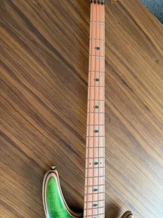 Bajo Eléctrico Ibanez SR4FMDX 1P-01 verde