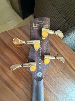 Bajo Eléctrico Ibanez SR4FMDX 1P-01 verde