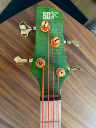 Bajo Eléctrico Ibanez SR4FMDX 1P-01 verde