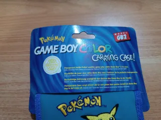 NUEVO Pokemon Pikachu Funda Game Boy Color Azul