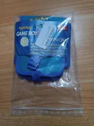 NUEVO Pokemon Pikachu Funda Game Boy Color Azul