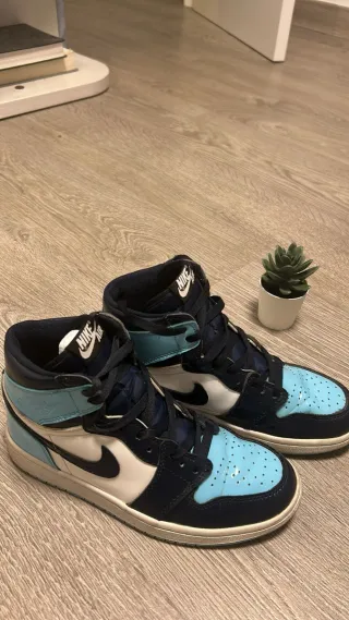 Zapatillas Nike Jordan Talla 37 Celeste