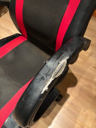Silla Gamer Negra y Roja