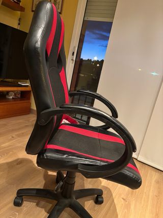 Silla Gamer Negra y Roja