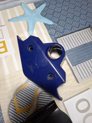 Piloto nsr75 trasero calcasa motor y tija contacto