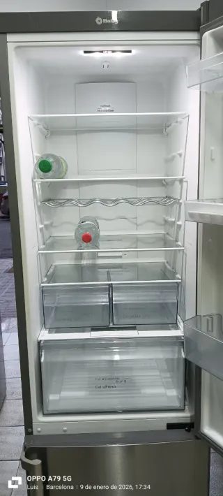 NEVERA COMBI BALAY NO FROST ENERGÍA A+++