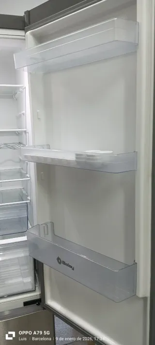 NEVERA COMBI BALAY NO FROST ENERGÍA A+++